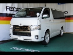 TOYOTA�@�n�C�G�[�X�@�X�[�p�[GL�@4�^�@�Ɂ@RECARO�i���J���j�@SR-7F�@KK100�@RED�@A/R�@����