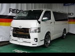 TOYOTA�@�n�C�G�[�X200�n�@5�^�@�W��BODY�i2018�N�j�@�Ɂ@RECARO�i���J���j�@LX-F�@IN110�@�O���C�@�~2�r�@����