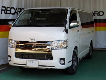 TOYOTA�@�n�C�G�[�X�@4�^�@����@�i���[�{�f�B�@�f�B�[�[���ԁ@�Ɂ@RECARO�i���J���j�V�[�g����