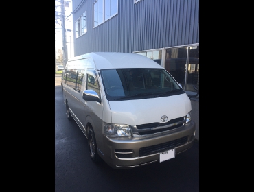 TOYOTA�@200�n�n�C�G�[�X�@�O�����h�L���r���@�Ɂ@RECARO�i���J���j�@�G���S���hMV�@�O���C�@���@3��ځ@�G���S���hMV�@�O���C�@�A�[�����X�g�t���@����