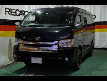 TOYOTA�@�n�C�G�[�X�@200�n�@�Ɂ@RECARO�i���J���j�@�I���\�y�hAN220HV�@BK�@����