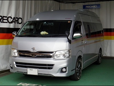 RECARO�i���J���V�[�g�j�@TOYOTA�@�n�C�G�[�X�o���R���@�L�����s���O�J�[�@�Ɂ@���J���@SR-7F�@GK100�@BK/BK�@A/R�@�~2�r�@����