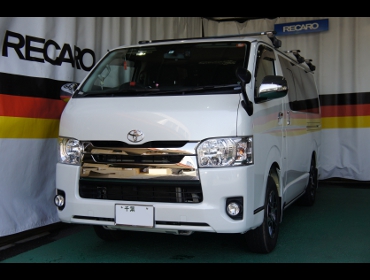 TOYOTA�@�n�C�G�[�X�@4�^�@4WD�@�Ɂ@RECARO�i���J���j�@�I���\�y�hAN220HV�@BK�@����