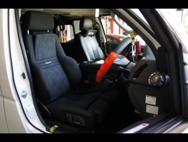 RECARO�i���J���V�[�g�j�@TOYOTA�@�n�C�G�[�X�@4�^�@4WD�@�Ɂ@RECARO�i���J���j�@�I���\�y�hAN220HV�@BK�@����
