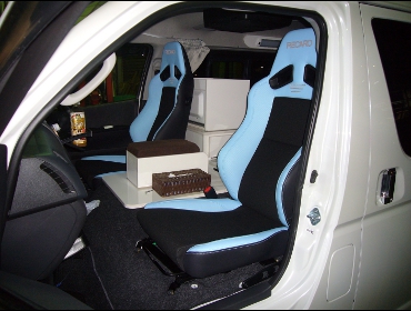 RECARO�i���J���V�[�g�j�@TOYOTA�@200�n�n�C�G�[�X�@�Ɂ@RECARO�i���J���j�@SR-7F�@���V�b�N�@���F���U�[�@�V�[�g�q�[�^�[�t���@�~���E����