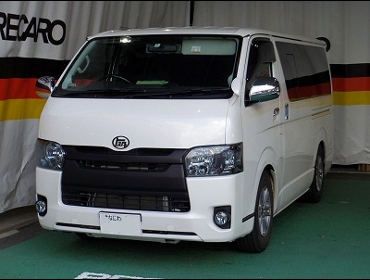 TOYOTA�@�n�C�G�[�X�@200�n�i2017�N�j�@�Ɂ@RECARO�i���J���j�@TS-G�@����