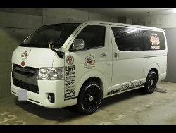 TOYOTA�@200�n�n�C�G�[�X�@�W���K�\�����ԁ@�Ɂ@RECARO�i���J���j�@SR-7F�@GK100�@BK/RED�@A/R�@�V�[�g�q�[�^�[�t���@�~���E�@����