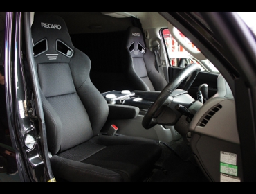 RECARO�i���J���V�[�g�j�@TOYOTA�@���W�A�X�G�[�X�@���C�h�i2008�N�j�@�Ɂ@RECARO�i���J���j�@SR-7F�@GK100�@BK/BK�@A/R�@�~���E�@����