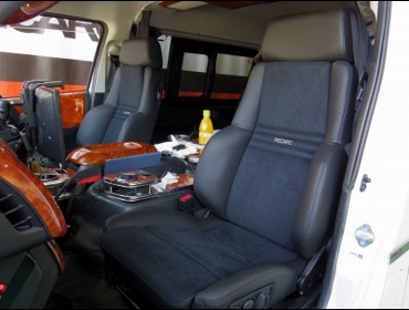 RECARO�i���J���V�[�g�j�@TOYOTA�@�n�C�G�[�X�@200�n�@�Ɂ@RECARO�i���J���j�@�I���\�y�hDL220HV�@�~���E�@����