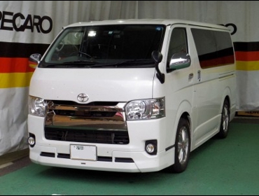 TOYOTA�@�n�C�G�[�X�@200�n�@5�^�@�Ɂ@RECARO�i���J���j�@�G���S���hMV�@BK�@����