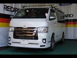 RECARO�i���J���V�[�g�j�@TOYOTA�@�n�C�G�[�X�i2019�N�j�@�Ɂ@RECARO�i���J���j�@SR-7F�@Lassic�@RED�@�A�[�����X�g�t���@����