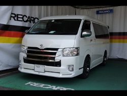 RECARO�i���J���V�[�g�j�@TOYOTA�@�n�C�G�[�X�@200�n�@�Ɂ@RECARO�i���J���j�@�I���\�y�hAN220HV�@BK�@����
