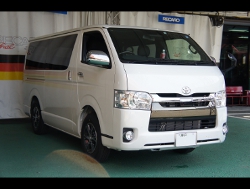 TOYOTA�@�n�C�G�[�X�@S-GL�@50�����i2019�N�j�@�Ɂ@RECARO�i���J���j�@�G���S���hMV�@BK�@����