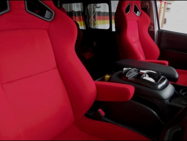 TOYOTA�@���W�A�X�G�[�X�@�o���@���C�h�@200�n�@4�^�i2014�N�j�@�Ɂ@RECARO�i���J���j�@SR-7F�@KK100�@RED�@�A�[�����X�g�t���@�~���E�@����