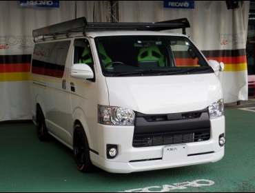 TOYOTA�@�n�C�G�[�[�X�@5�^�@�i���[�@�f�B�[�[���@�Ɂ@RECARO�i���J���j�@SR-7F�@���V�b�N�@����@�O���[���@�~���E�@����