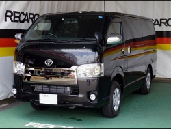 TOYOTA�@�n�C�G�[�X�i2019�N�j�@�Ɂ@RECARO�i���J���j�@SR-7F�@Lassic�@BK�@����