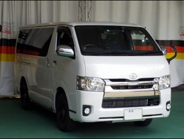 TOYOTA�@�n�C�G�[�X�@GDH226V�@5�^�@�i���[�@�f�B�[�[���ԁi2018�N7���j�@�Ɂ@RECARO�i���J���j�@SR-7F�@GK100�@BK/BL�@�~���E����