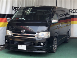 TOYOTA�@�n�C�G�[�X200�n�i2008�N�j�@�Ɂ@RECARO�i���J���j�@SR-6�@GK100S�@BK/SIL�@����