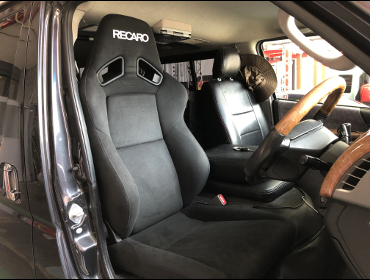 TOYOTA�@�n�C�G�[�X�@200�n�i2007�N�j�@�Ɂ@RECARO�i���J���j�@SR-7F�@KK100�@BK�@����