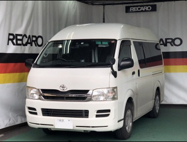 TOYOTA�@�n�C�G�[�X�@KDH201K�@�Ɂ@RECARO�i���J���j�@SR-7F�@KK100�@BK�@����