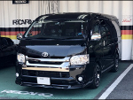 TOYOTA�@�n�C�G�[�X�i2016�N12���j�@�Ɂ@RECARO�i���J���j�@SR-7F�@GK100�@BK/BK�@����