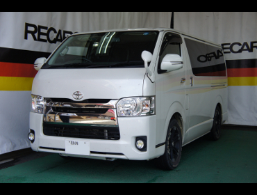 TOYOTA�@�n�C�G�[�X�@4�^�@�Ɂ@RECARO�i���J���j�@SR-7F�@KK100�@BK�@�A�[�����X�g�t���@����