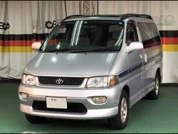 TOYOTA�@�n�C�G�[�X���W�A�X�@KCH40H�i1997�N�j�@�Ɂ@RECARO�i���J���j�@�G���S���hMV�@�O���C�@����