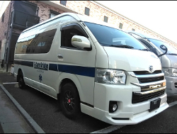 TOYOTA�@�n�C�G�[�X�@�X�[�p�[�����O���C�h�@�n�C���[�t�@�Ɂ@RECARO�i���J���j�@SR-7�@KK100�@BK�@����