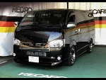 TOYOTA�@�n�C�G�[�X�@5�^�@�i���[�f�B�[�[���@�Ɂ@RECARO�i���J���j�@SR-7F�@GK100�@BK/�u���[�@�~���E�@����