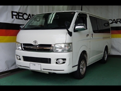 TOYOTA�@�n�C�G�[�X�@200�n�@1�^�@�Ɂ@RECARO�i���J���j�@�G���S���hMV�@�O���C�@�~���E�@�^�]�ȑ��̂݃A�[�����X�g�t���@����