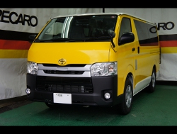 TOYOTA�@�n�C�G�[�X�@5�^�i2019�N�j�@�Ɂ@RECARO�i���J���j�@�I���\�y�hAN220HV�@�O���C�@����