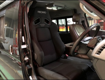 TOYOTA�@�n�C�G�[�X�@200�n�@�Ɂ@RECARO�i���J���j�@SR-7F�@GK100�@BK/BK�@�V�[�g�q�[�^�[�t���@����