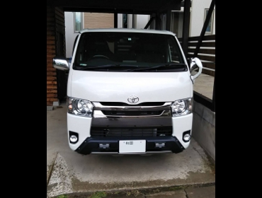 TOYOTA�@�n�C�G�[�X�@�Ɂ@RECARO�i���J���j�@SR-7F�@KK100�@BK�@����