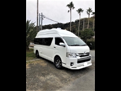 TOYOTA�@�n�C�G�[�X�@�X�[�p�[�����O�@�L�����s���O�@200�n�@�Ɂ@RECARO�i���J���j�@LX-F�@IN110�@BK�@A/R�@����