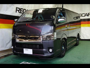 TOYOTA�@�n�C�G�[�X�@�Ɂ@RECARO�i���J���j�@SR-7F�@Lassic�@���F�@�~���E�@����