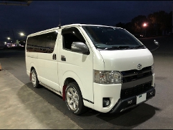 TOYOTA�@�n�C�G�[�X�@5�^�@�f�B�[�[���i���[�i2018�N�j�@�Ɂ@RECARO�i���J���j�@SR-7F�@GU100�@BK�@A/R�@����