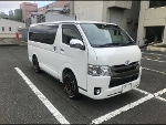TOYOTA�@200�n�n�C�G�[�X�@5�^�@�f�B�[�[���@�i���[�@�Ɂ@RECARO�i���J���j�@SR-7F�@GK100�@BK/BK�@A/R�@����