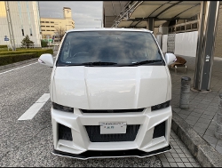 TOYOTA�@�n�C�G�[�X�@�Ɂ@RECARO�i���J���j�@SR-7F�@KK100�@BK�@�~���E�@����