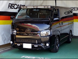 TOYOTA�@�n�C�G�[�X�@�Ɂ@RECARO�i���J���j�@�G���S���hMV�@BK�@����