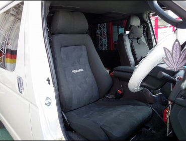 TOYOTA�@���W�A�X�G�[�X�@GDH201V�@�Ɂ@RECARO�i���J���j�@�G���S���hMV�@BK�@�V�[�g�q�[�^�[�t���@����