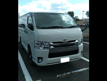 TOYOTA�@�n�C�G�[�X�@200�n�@4�^�@����@�t�����g3�l�|���@�Ɂ@RECARO�i���J���j�@SR-7F�@GK100�@BK/BK�@����