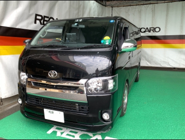 TOYOTA�@�n�C�G�[�X�i2015�N�j�@�Ɂ@RECARO�i���J���j�@LX-F�@IN110�@�O���C�@�V�[�g�q�[�^�[�t���@�~�@���E�@����