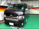TOYOTA�@�n�C�G�[�X�i2015�N�j�@�Ɂ@RECARO�i���J���j�@LX-F�@IN110�@�O���C�@�V�[�g�q�[�^�[�t���@�~�@���E�@����