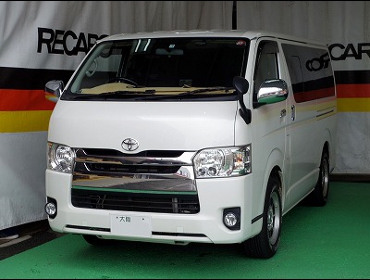 TOYOTA�@�n�C�G�[�X�@200�n�@4�^�@�Ɂ@RECARO�i���J���j�@SR-7F�@GK100�@BK�@�A�[�����X�g�t���@����