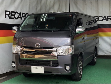 TOYOTA�@���W�A�X�G�[�X�@200�n�@4�^�@�Ɂ@RECARO�i���J���j�@�G���S���hMV�@BK�@����