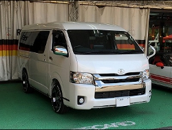 TOYOTA�@�n�C�G�[�X���C�h�@�Ɂ@RECARO�i���J���j�@SR-7F�@GU100�@BK�@�~���E�@����