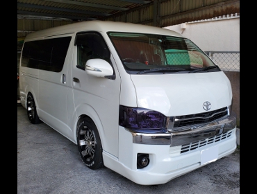 TOYOTA�@�n�C�G�[�X�@�Ɂ@RECARO�i���J���j�@SR-7F�@KK100�@BK�@����