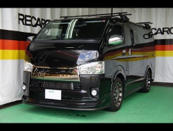 TOYOTA�@�n�C�G�[�X�@GDH201V�i2019/11���j�@�Ɂ@RECARO�i���J���j�@SR-7F�@KK100�@BK�@�~���E�@����