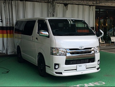 TOYOTA�@�n�C�G�[�X�@�Ɂ@RECARO�i���J���j�@SR-7F�@GK100�@BK/BUL�@����