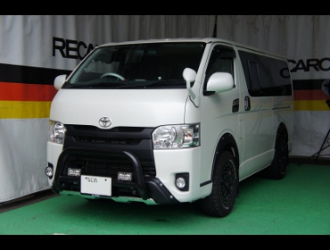 TOYOTA�@�n�C�G�[�X�@�Ɂ@RECARO�i���J���j�@�G���S���hMV�@BK�@����